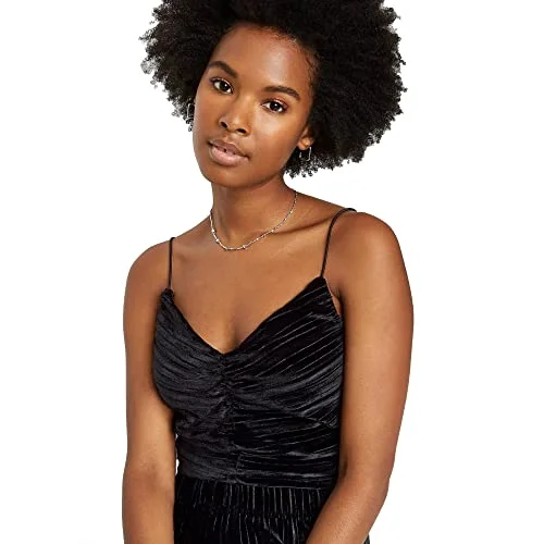 Velvet Cinched Tank Top — m