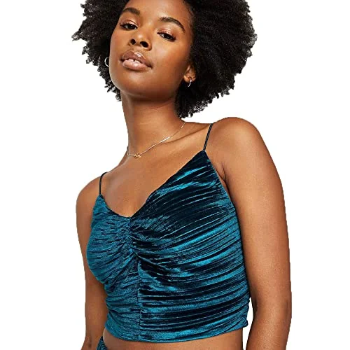 Velvet Cinched Tank Top — xx_l
