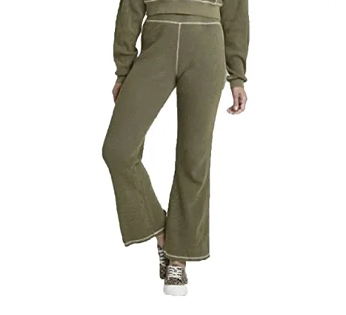 High-Rise Corduroy Mini Skirt — waffle flare pants (olive green