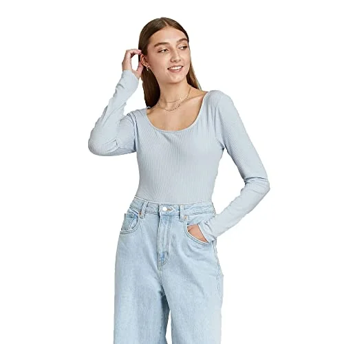 Open Back Lace-Up Bodysuit — xlarge)