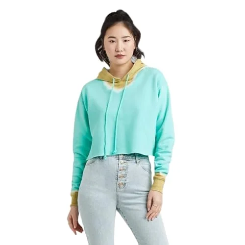 Cropped Tie-Dye Hoodie — (as1